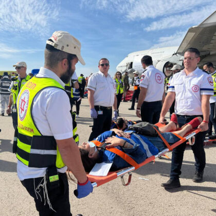 MDA holds airplane crash emergency drill.
