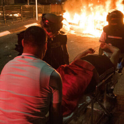 MDA on Thursday and early Friday treats scores of Israelis injured by terrorist rockets or in sectarian clashes.
