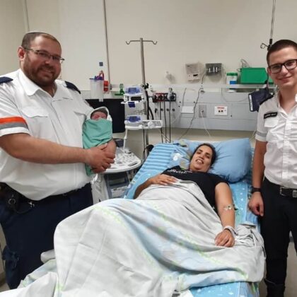 MDA “angels” deliver baby girl in hospital parking lot.