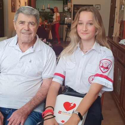 Teenager saves older man from certain death
