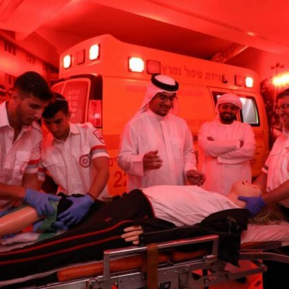 Delegation from Arab countries visits MDA.