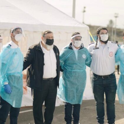 Living Torah: Yeshiva students volunteer for MDA.