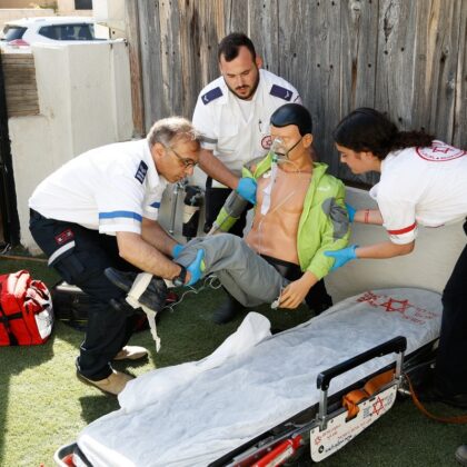 MDA “Olympiad” takes place in the Northern Negev.