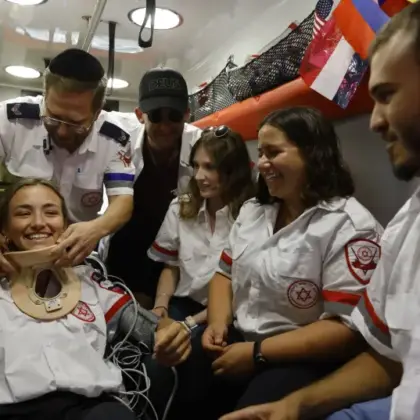 Foreign MDA volunteers reflect on saving lives in Israel.
