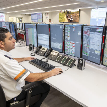 MDA awarded for tech that instantly geolocates emergency scene.