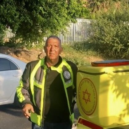 MDA’s oldest Medicycle first responder celebrates his 80th birthday.