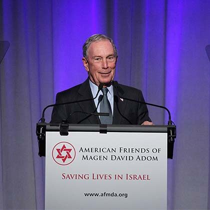 Israel’s emergency medical service to receive $88 million in gift led by Michael Bloomberg.