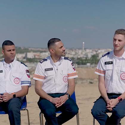 Watch: Arab and Jewish Israelis work together to save lives in Rahat Oct 7.