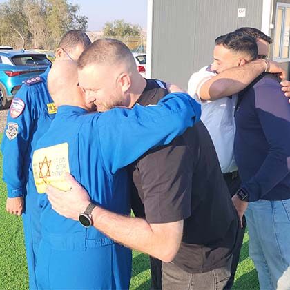 Critically injured police officers reunite with MDA team who saved their lives.