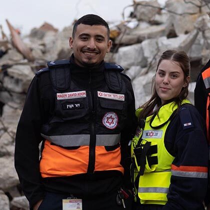 This couple is saving lives in Israel’s embattled north.