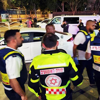 MDA helps four injured in weekend terror stabbing attacks.