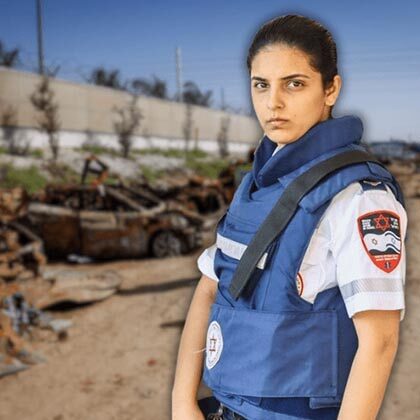 Meet Sapir Ganish, hero and life-saver on October 7.