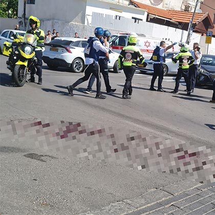 MDA treats six injured in multi-site stabbing attack in Hadera.