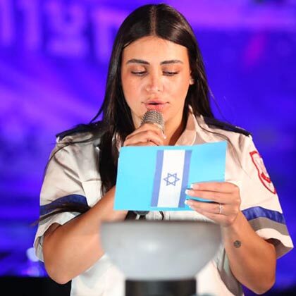 Meet the medic who understood on Oct. 7 she must do everything to save a child.