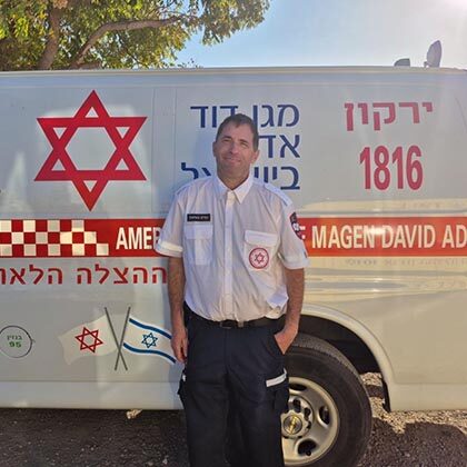 From the gurney to the medic’s seat: Amit Asael’s inspirational MDA journey.  