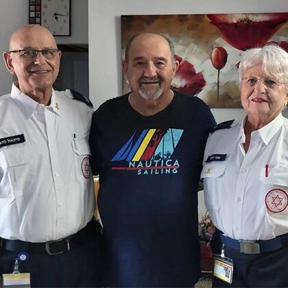 No vacation from saving lives.