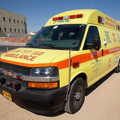 11,237 calls, 1,300 births. Ambulance honoring couple hits major milestone in Israel.