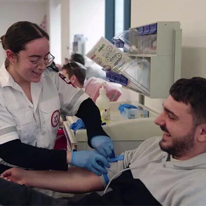 New study explores what motivates blood donations.