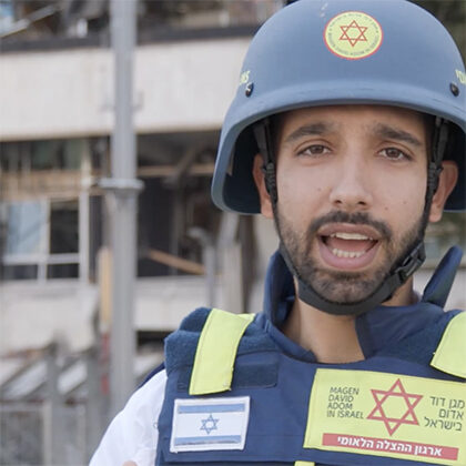 In Israel, some rescuers rush in not knowing if they’ll return.