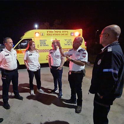 MDA medically supports hostage return.