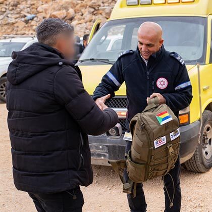 Five MDA ambulances sent to southern Syria to support Druze and Christians.
