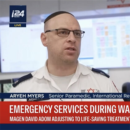 Inside Israel’s underground emergency center fighting to save lives.