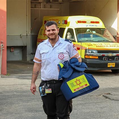 As Hezbollah rockets fall, MDA medics in Israel’s north work double shifts.