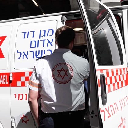 Underground and surrounded by tech, Israeli paramedics watch and wait for Iranian strikes.