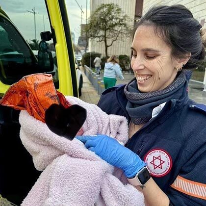 On Israel’s frontlines, MDA mothers juggle lifesaving work and raising children.